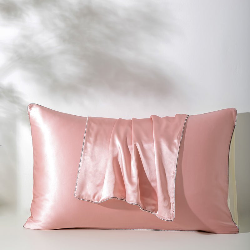 21 Momme Pure Silk Hotel Grade Pillowcase Pair-8