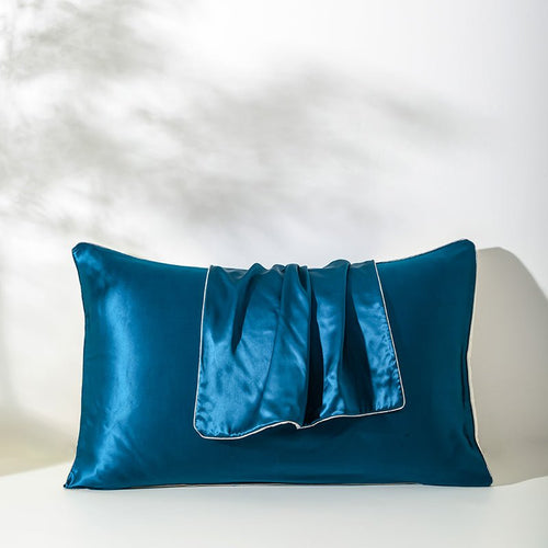 21 Momme Pure Silk Hotel Grade Pillowcase Pair-10