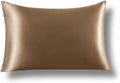Knitsilk 100% Mulberry Silk Pillowcase – 22 Momme Grade 6A Silk (Copper, Queen Size 75x50 c