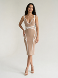 Onyx Sculpting Midi Dress-0