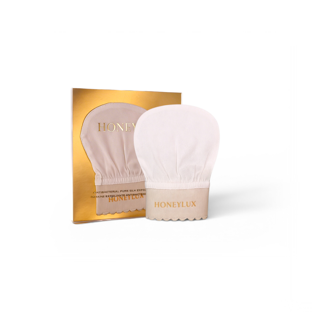 Pure Mulberry Silk Exfoliating Mitt - Face-0