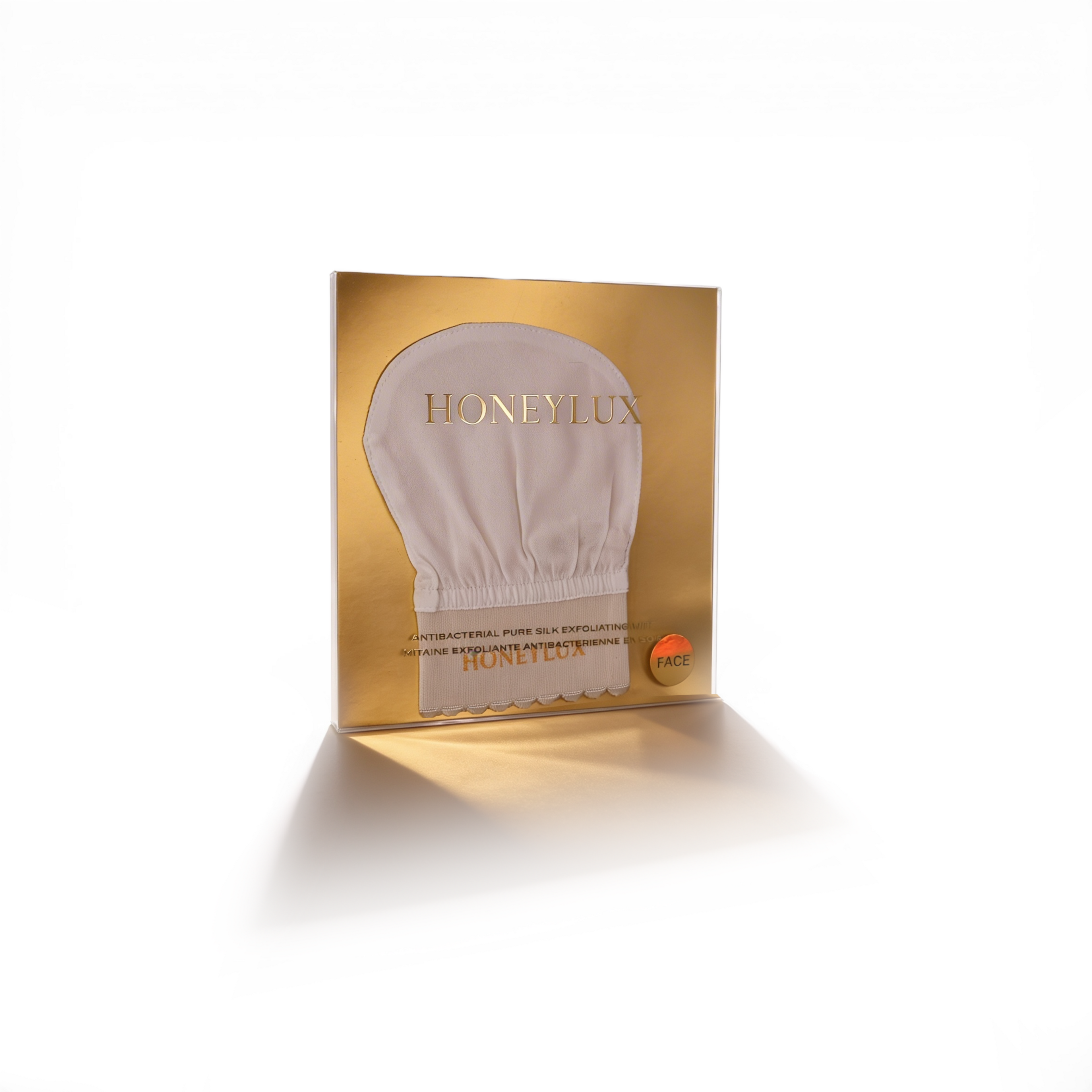 Pure Mulberry Silk Exfoliating Mitt - Face-3