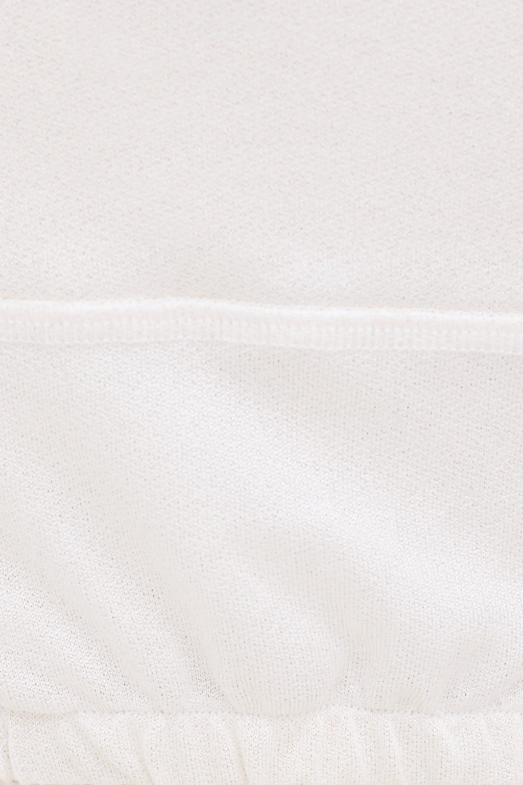 Women's Silk Sports Bra - White-3