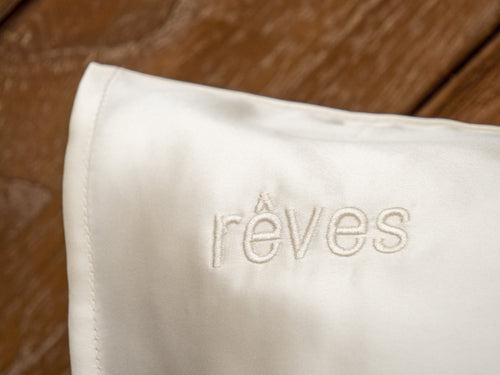 100% Mulberry Silk Pillowcase - 22 Momme Queen Size, Envelope Closure (White) (Shipping fees may apply)-1