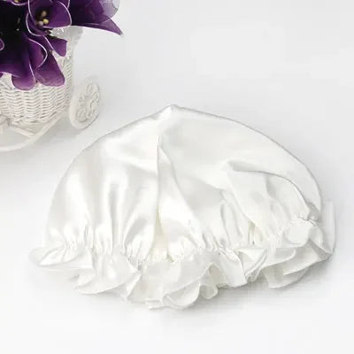 100% Mulberry Silk Nightcap Hair Styling Pure Silk Sleeping Hat