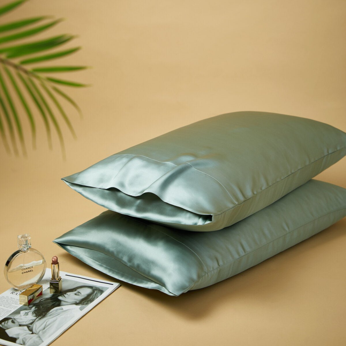 Premium Mulberry Silk Reversible Pillowcase Duo-7
