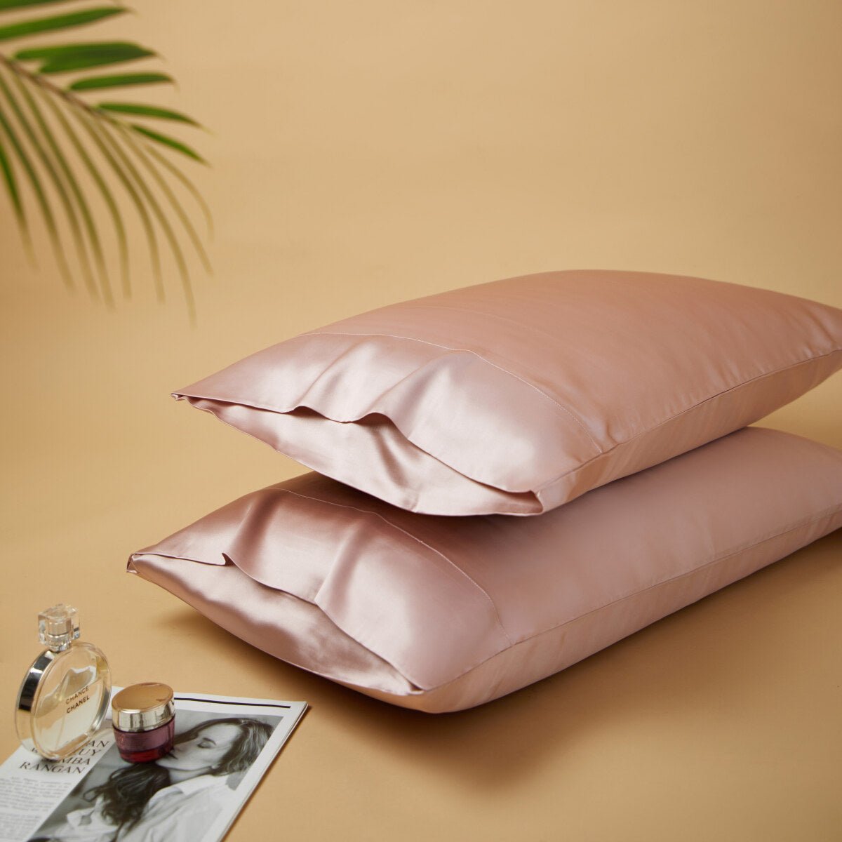 Premium Mulberry Silk Reversible Pillowcase Duo-3