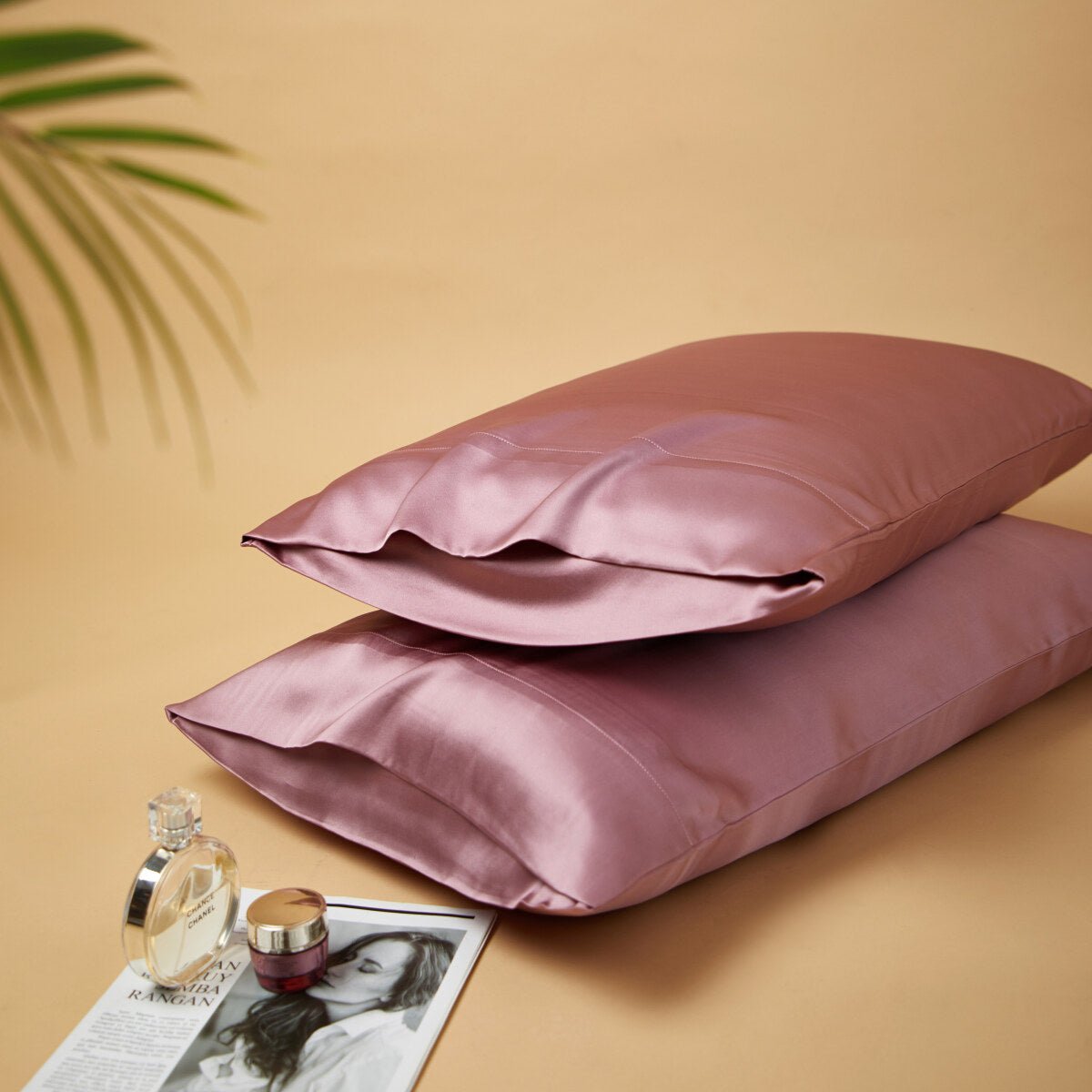 Premium Mulberry Silk Reversible Pillowcase Duo-11
